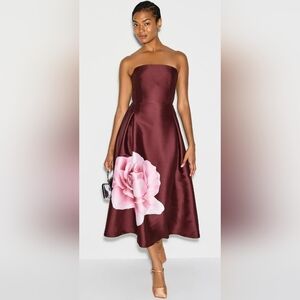 Sachin & Babi Shay Midi Dress Size 12 MSRP $650